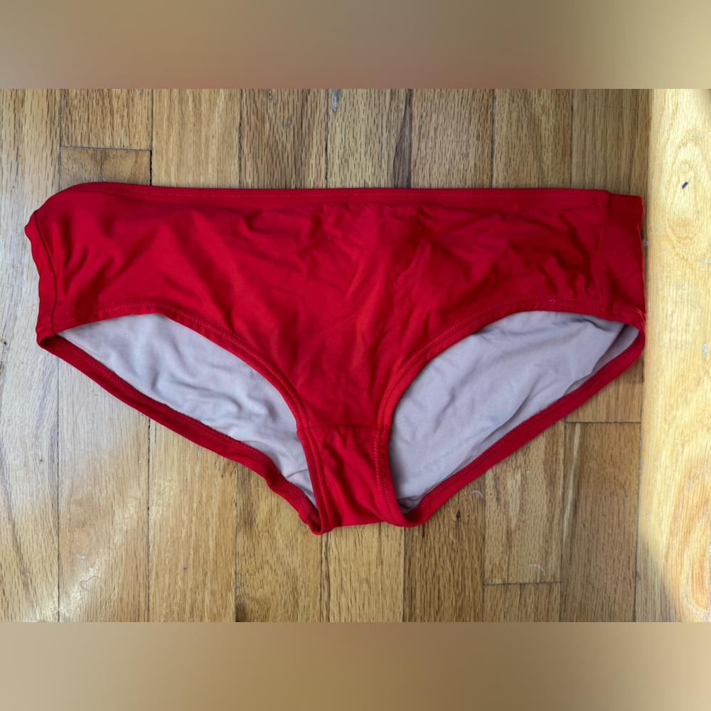 J. Crew Red Bikini Bottoms